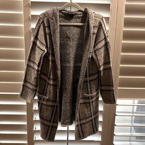 Fortune + ivy hooded cardigan